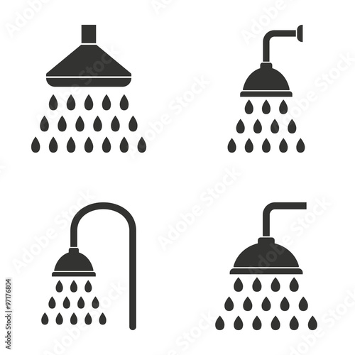 Shower  icon. photo