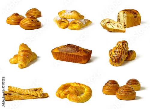 different types of baked goods