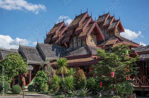 Wat Nantaram in Phayao, Thailand