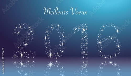 Carte de voeux 2016 étoiles