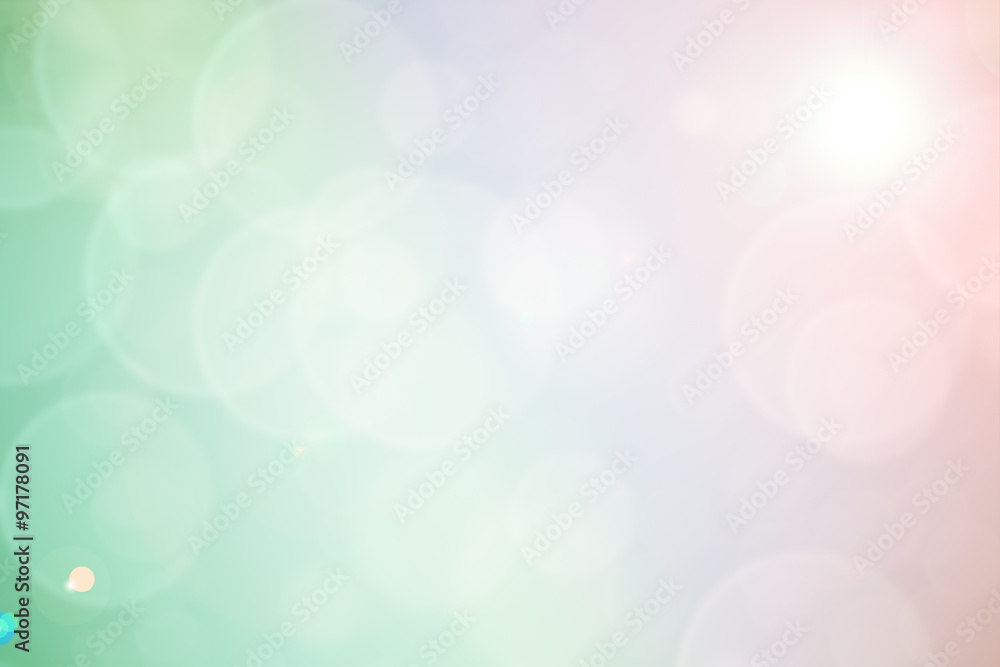 Obraz premium Abstract Bokeh Background light for holiday and seasons.
