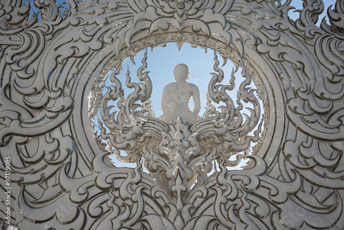 Wat Rong Khun Temple in Chiang Rai, Thailand