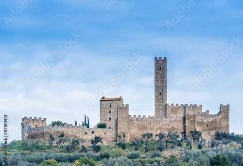 the Castle of Montecchio Vesponi