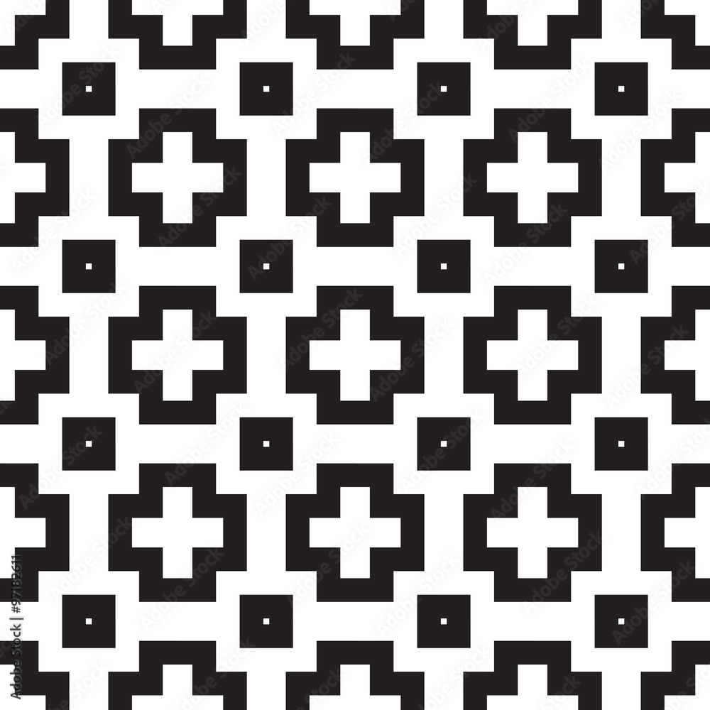 Universal different geometric seamless patterns Universal different geometric seamless patterns