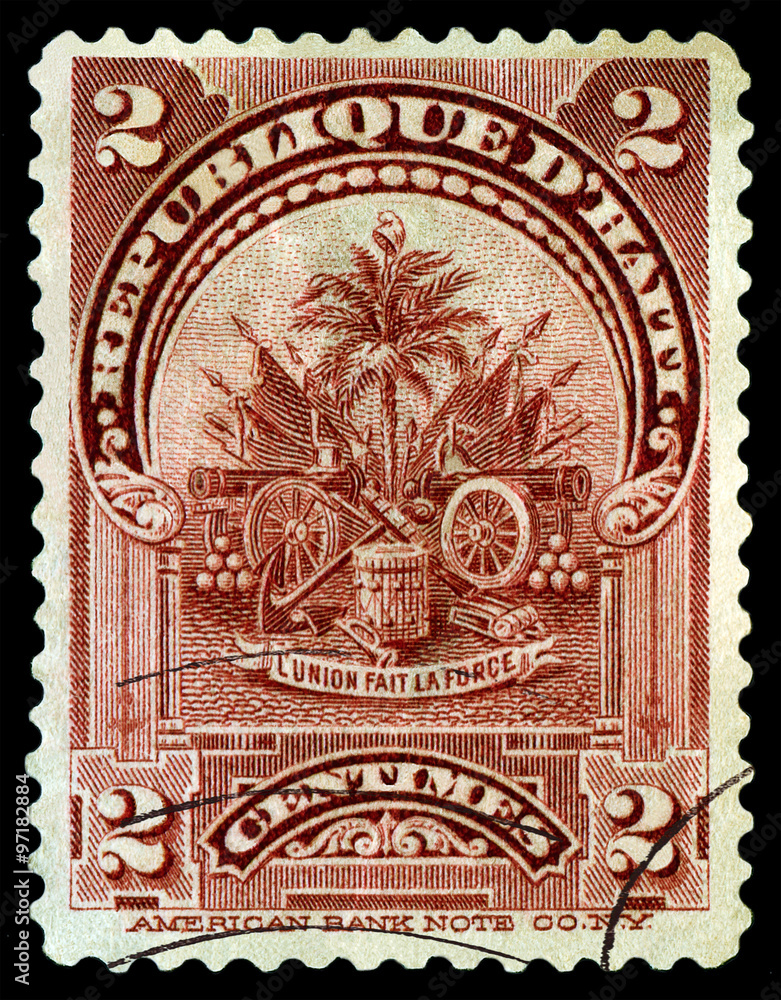 Stamp. Symbols revolution.