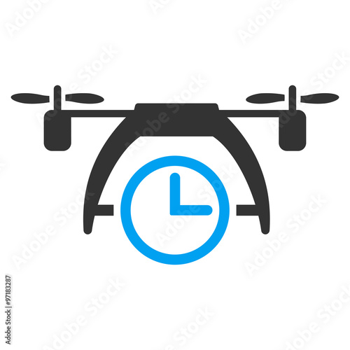 Drone Clock Icon