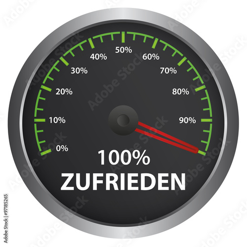 100 Prozent zufrieden