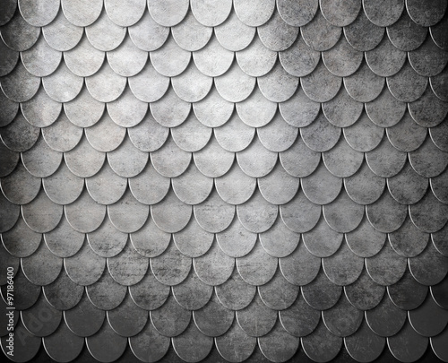 grunge metal scales background