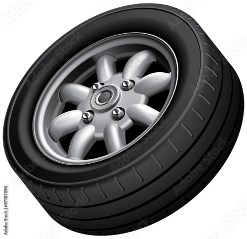 Compact cars wheel