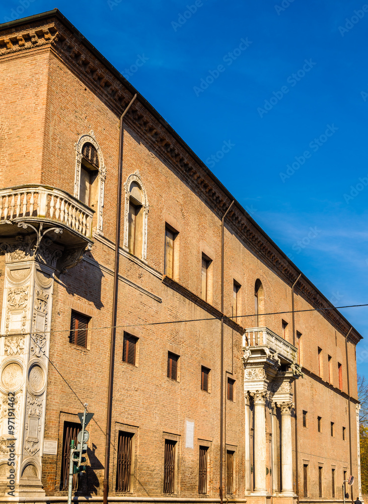The Palazzo Prosperi-Sacrati in Ferrara - Italy