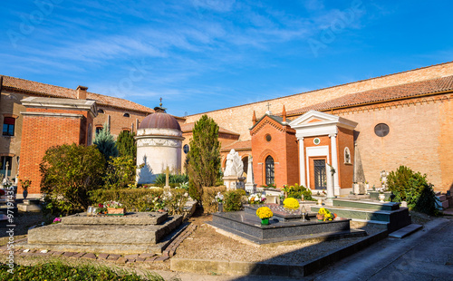 The Monumental Cemetery of Certosa - Ferrara, Italy