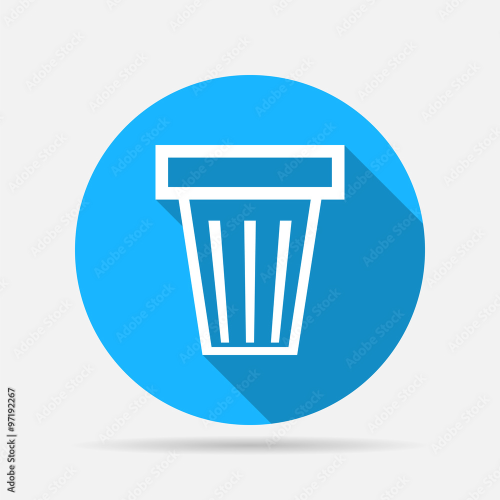 icon trash can icon trash can