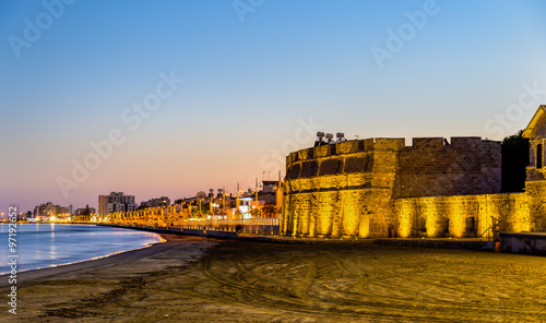 Larnaca Castle, the southern coast of Cyprus photo