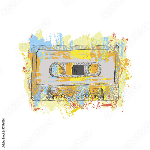stereo tape cassette
