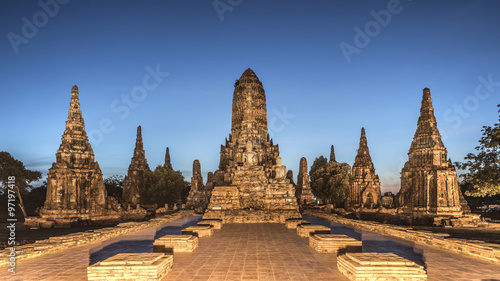 Wat Chai Watthanaram Ayutthaya photo