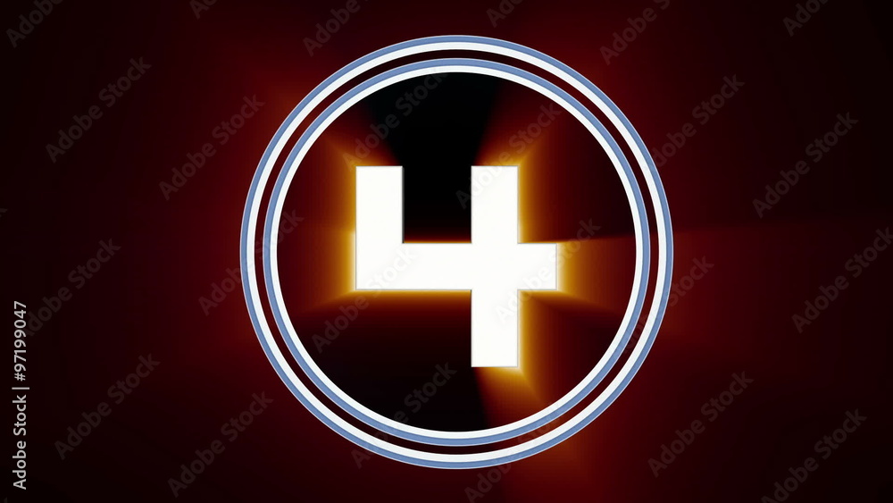 Pixel Countdown from 10, against black, shine Pixel Countdown from 10, against black, shine