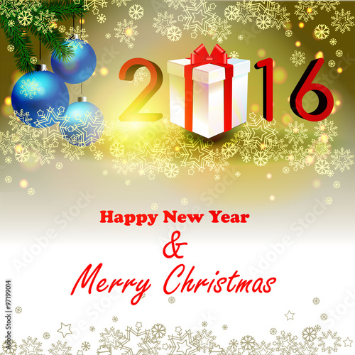 Christmas background 2016