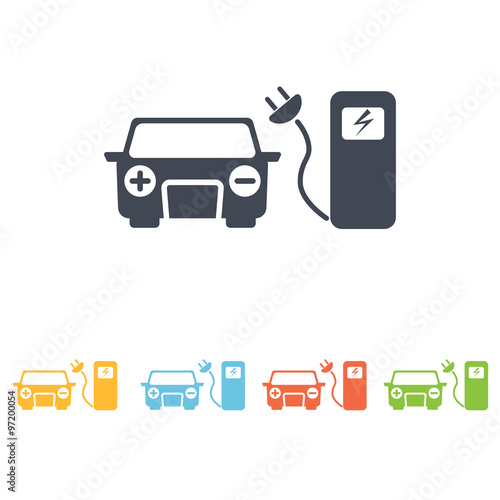 Charging station icon