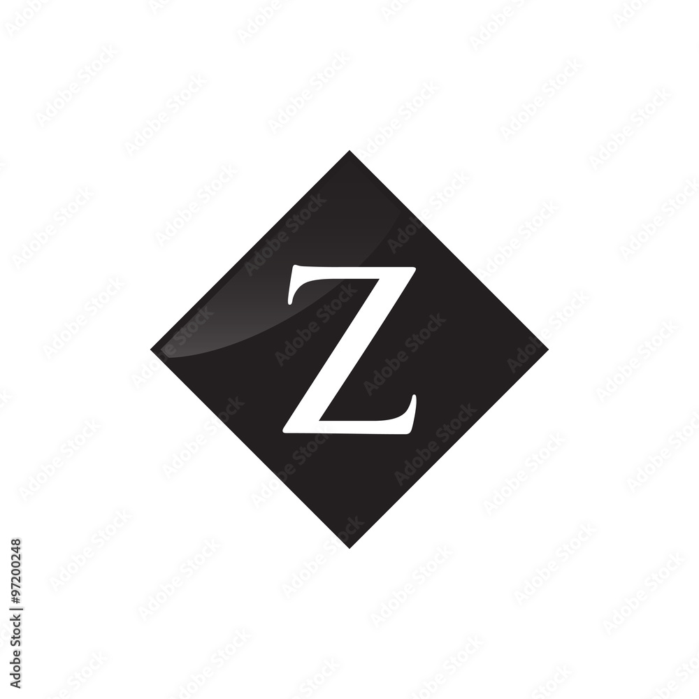 Simple Initial Logo Black and White Z Simple Initial Logo Black and White Z