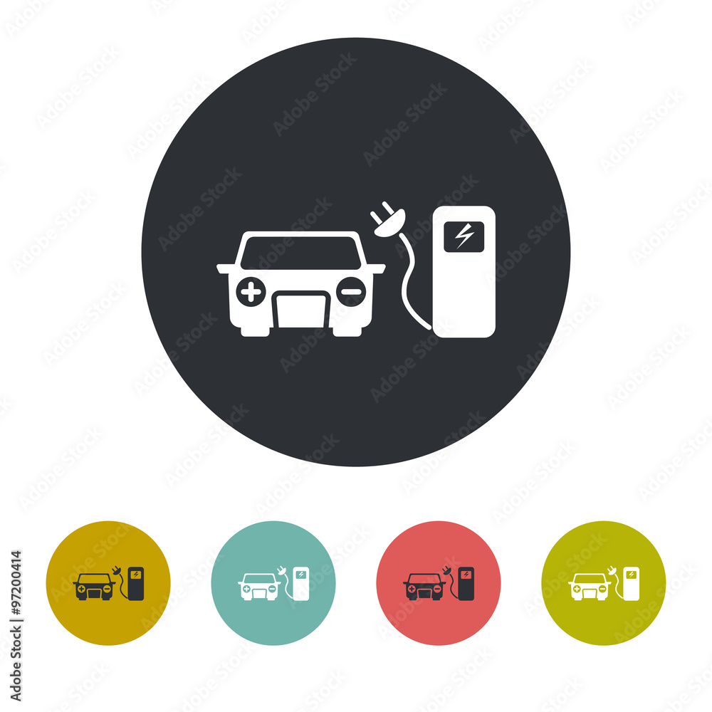 Charging station icon Charging station icon