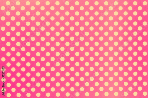 Vintage Polka Dot Background