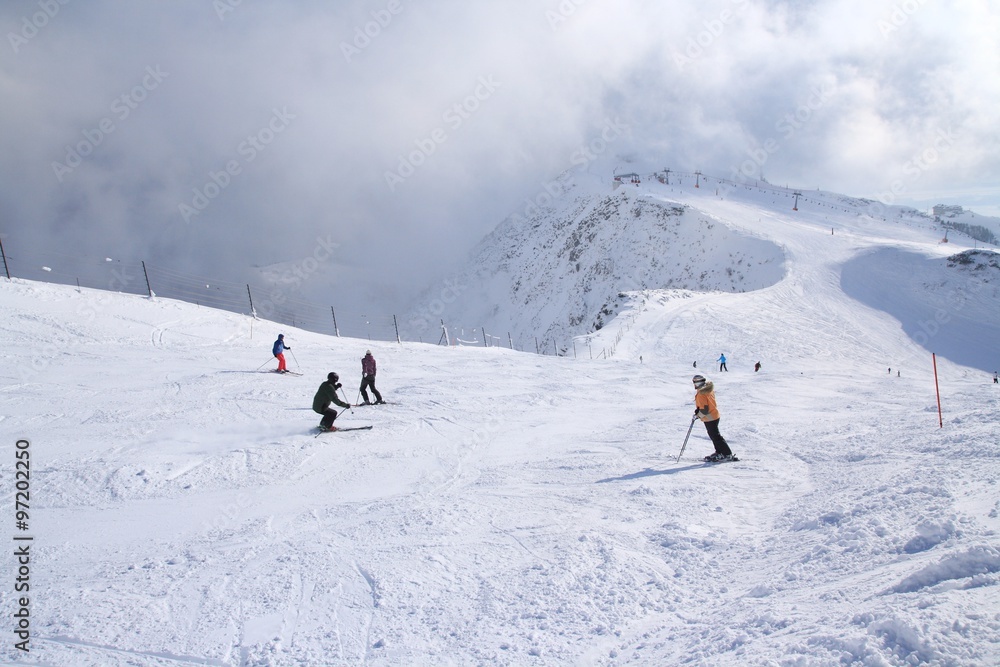 Alpine skiing 