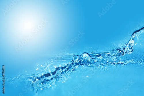 Blue Water Background