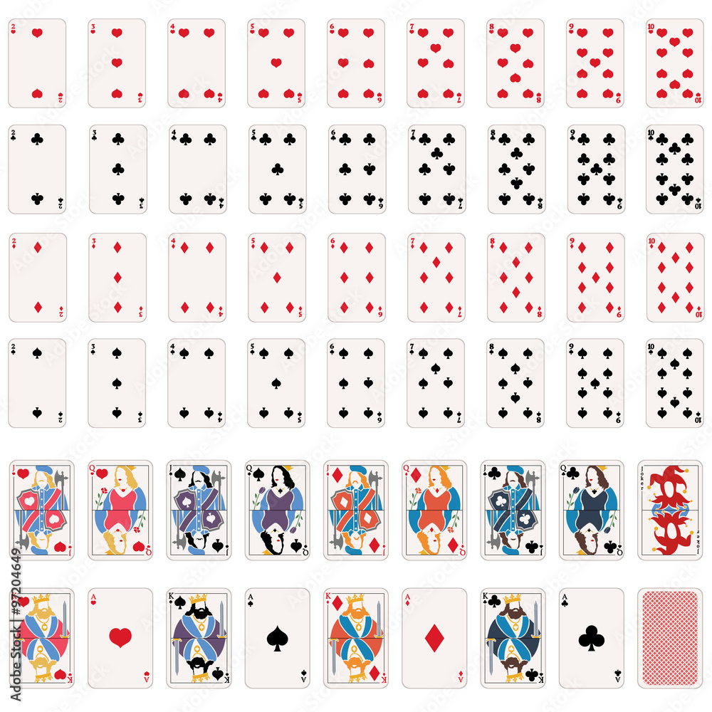 Vector Full Set of Playing Cards Vector Full Set of Playing Cards