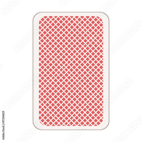 Vector Single Backdrop of Playing Card