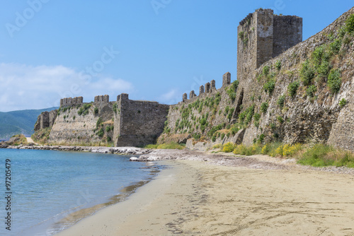Methoni Venetian Fortress in the Peloponnese  Messenia  Greece 