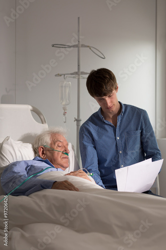 Elderly in hospital