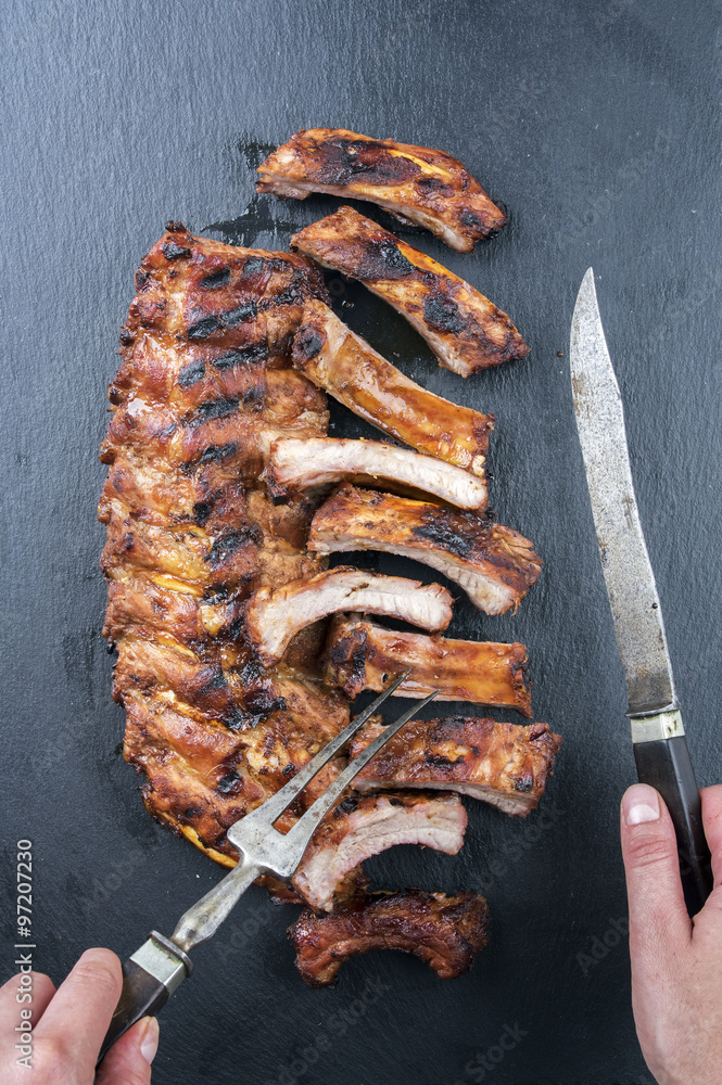 Spare Ribs Stock Photo Adobe Stock Spare Ribs Stock Photo Adobe Stock