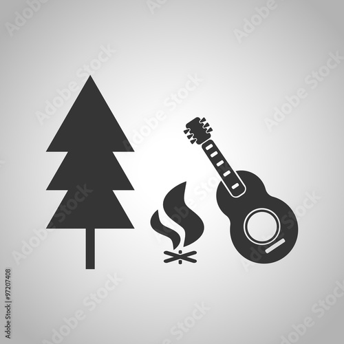 Tourist parking icon