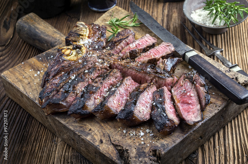 Barbecue Porterhouse Steak photo