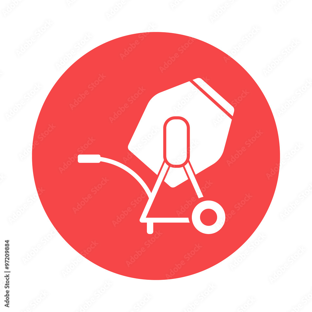 Concrete mixer icon Concrete mixer icon