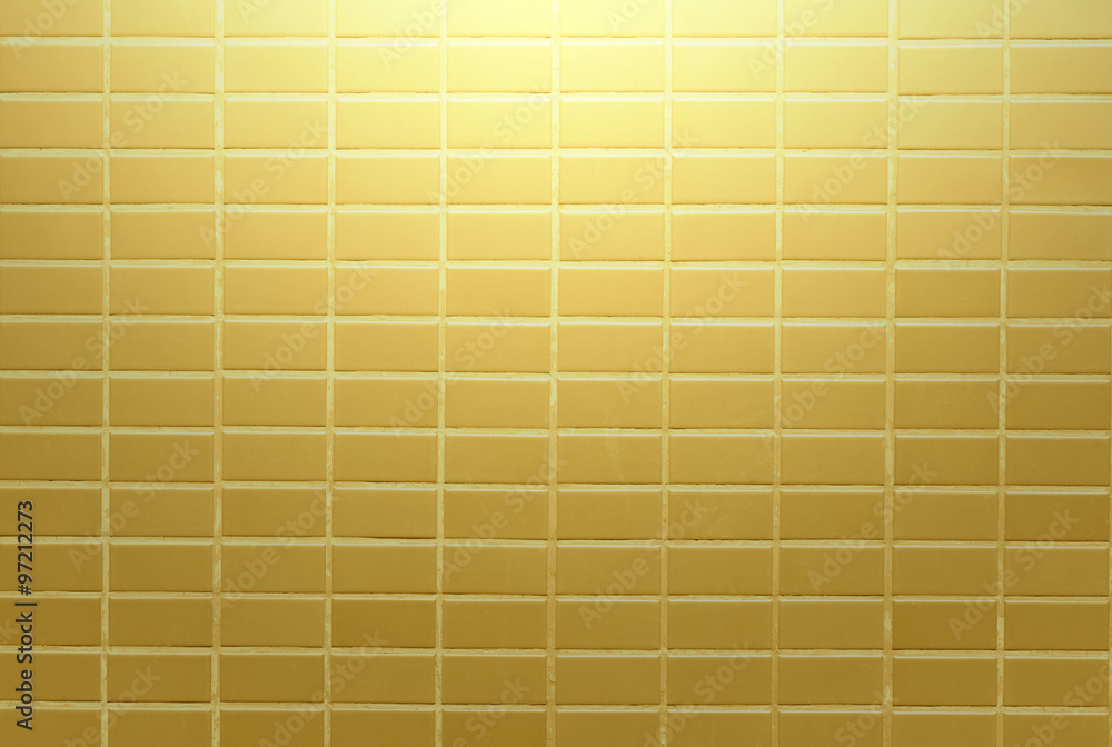 Gold wall blick bright on background texture. Gold wall blick bright on background texture.
