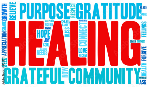 Healing Word Cloud