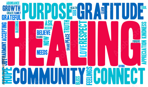 Healing Word Cloud