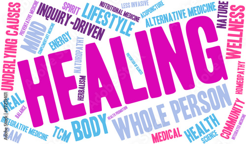 Healing Word Cloud