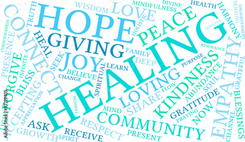 Healing Word Cloud