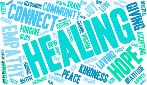 Healing Word Cloud