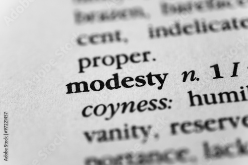 Modesty