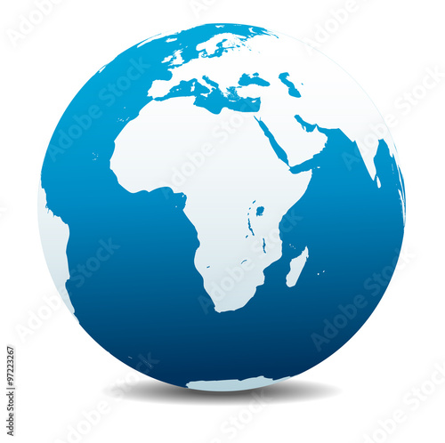Africa, Arabia Global World #97223267