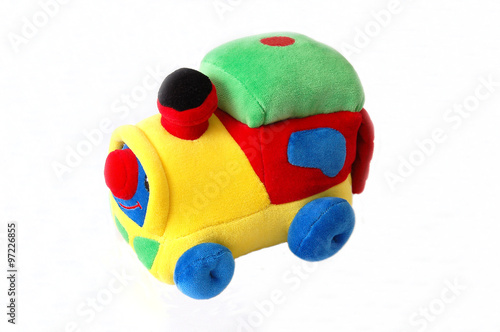 Soft toy of locomotive