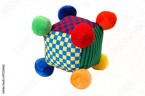 Soft toy of cube