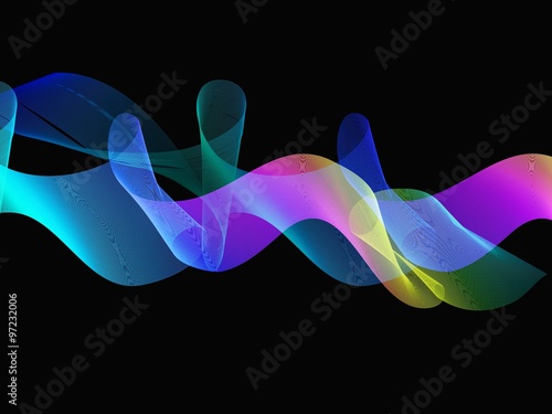 Texture abstract waves