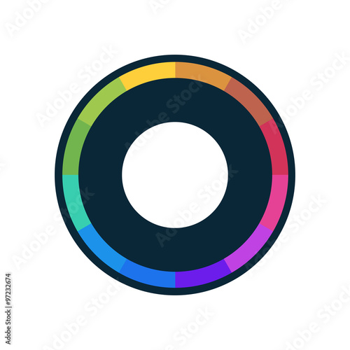 Colorful Web-Button