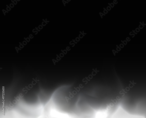 Cloud and smoke on black backgrounds abstract unusual illustrat