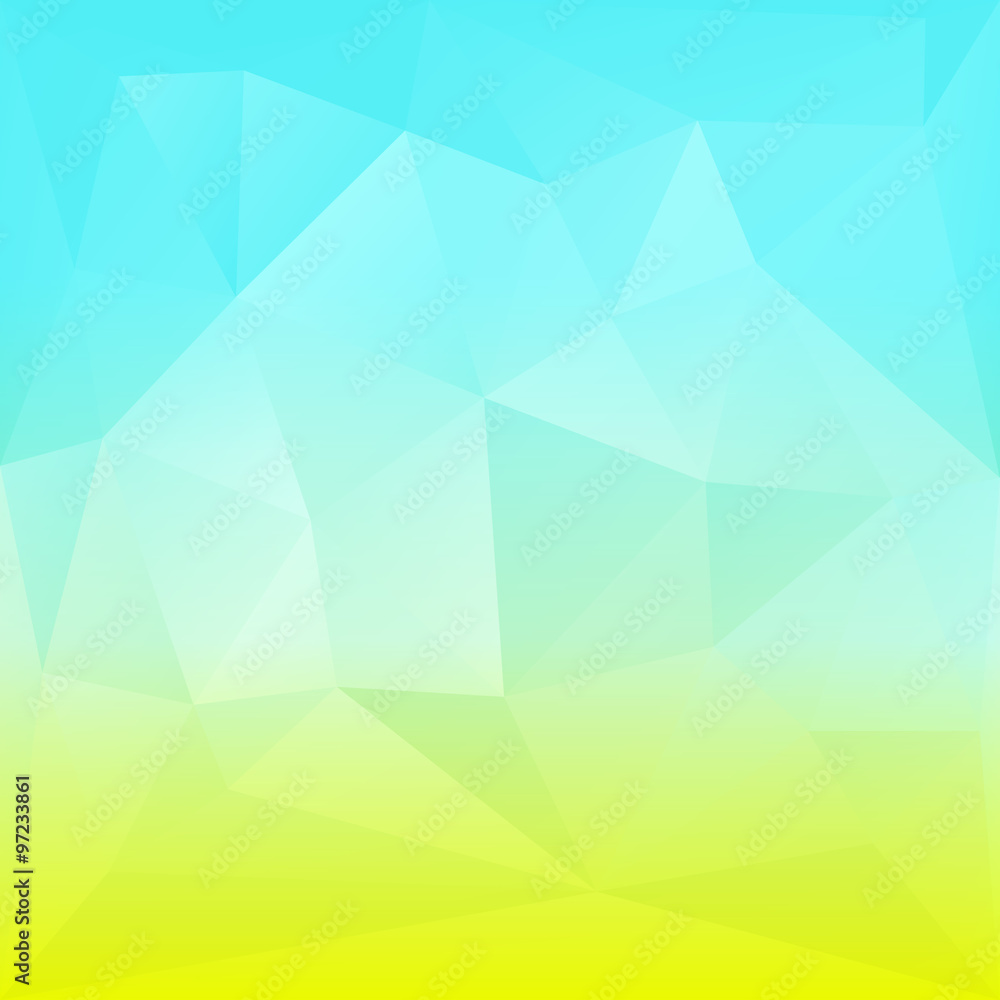 Abstract polygonal gradient background
