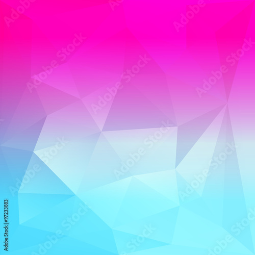 Abstract polygonal gradient background
